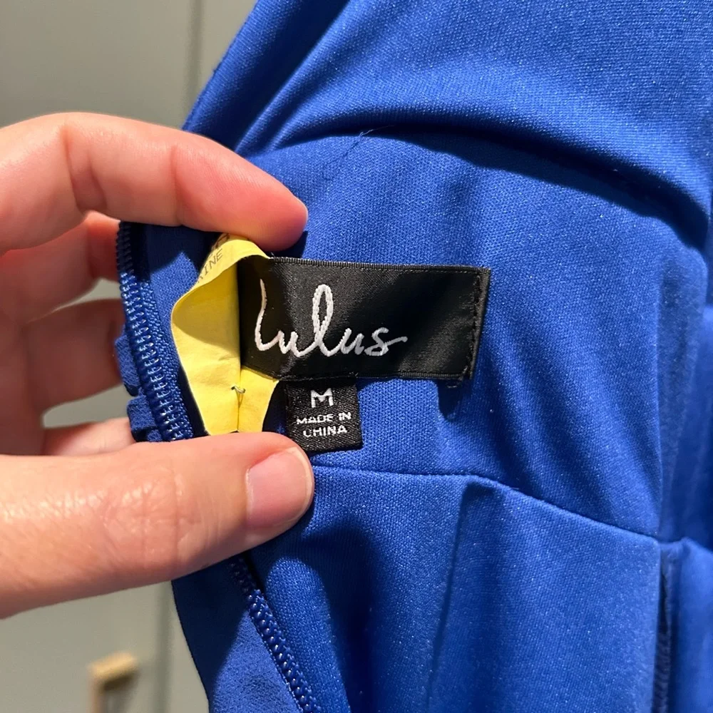 Lulu’s long blue dress - Picture 9 of 12